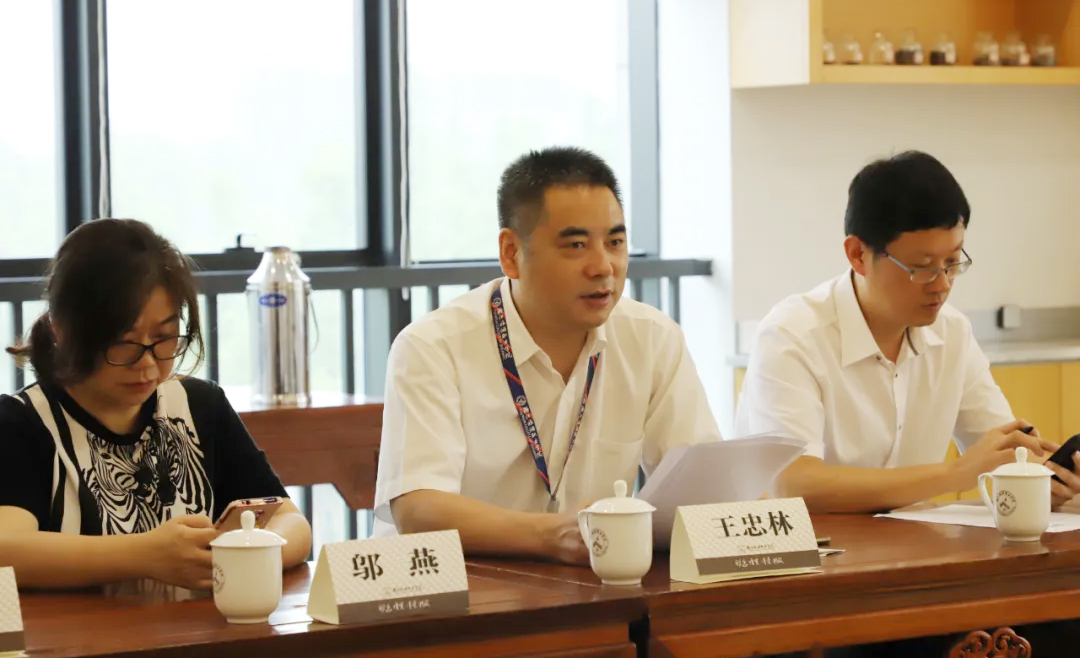 浙江旅游職業學院副院長王忠林致辭