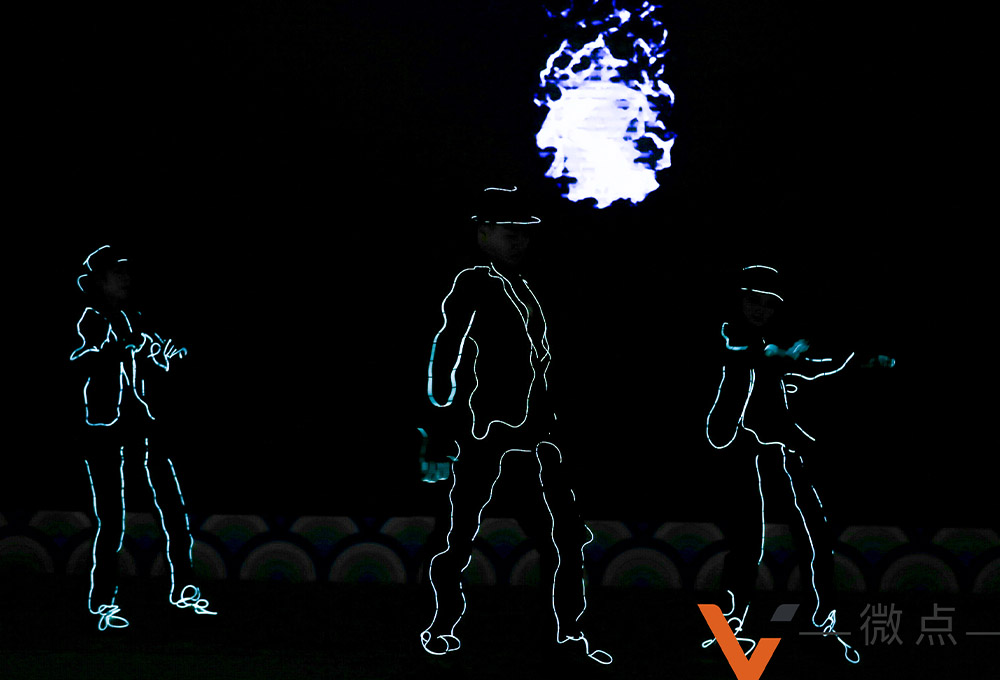 節奏、律動感強的年會影子舞演出