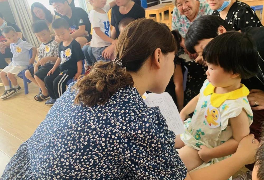 親子戶內活動現場